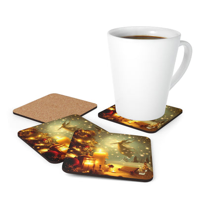 Magic Moments BeSculpt Art Corkwood Coaster Set of 4