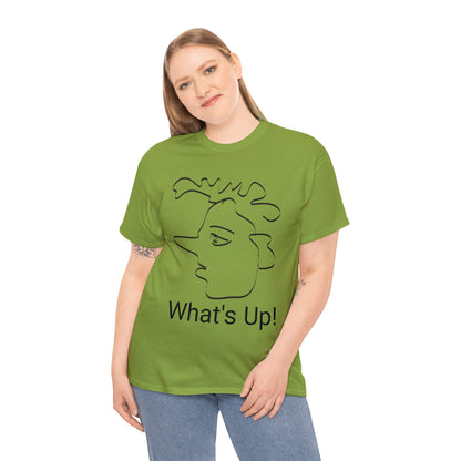 What's Up! BeSculpt Unisex Heavy Cotton Tee