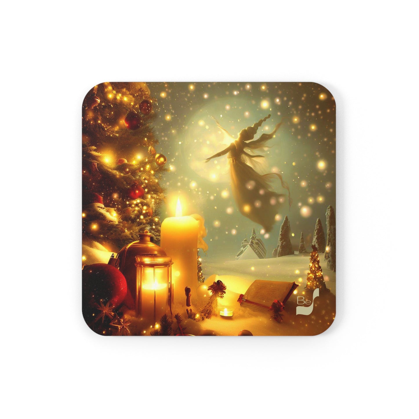 Magic Moments BeSculpt Art Corkwood Coaster Set of 4