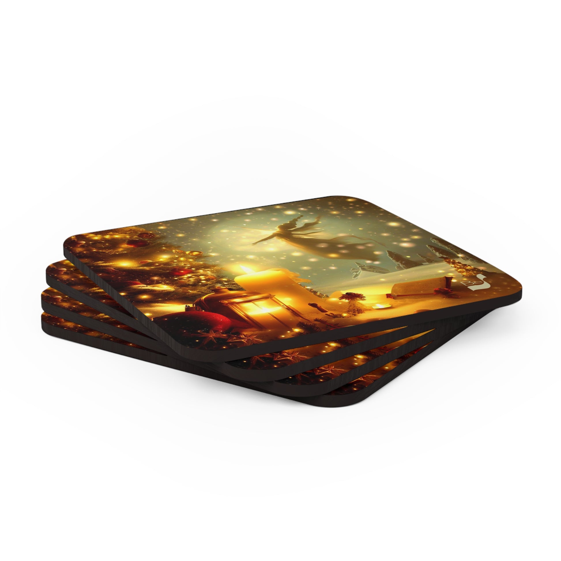 Magic Moments BeSculpt Art Corkwood Coaster Set of 4