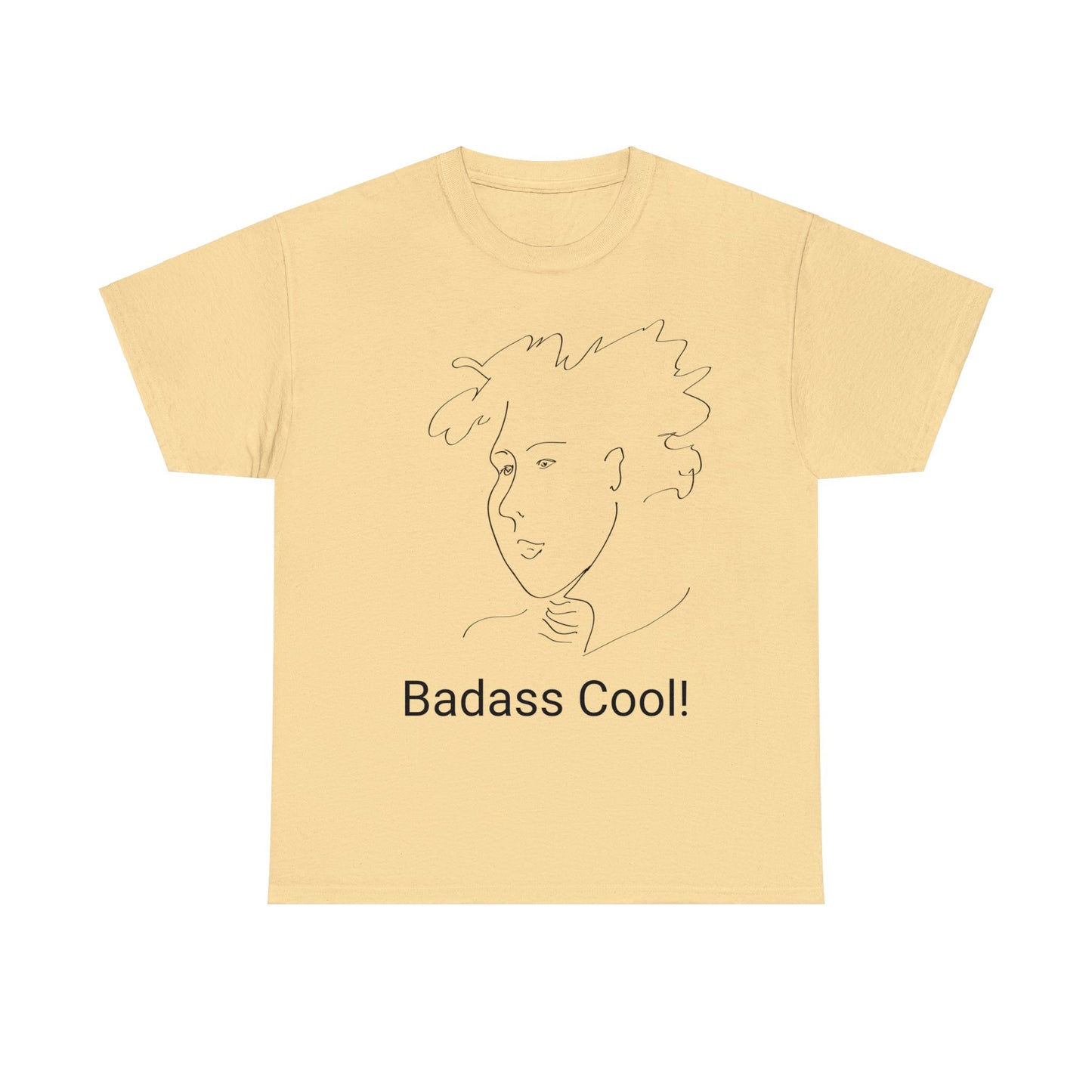 Badass Cool BeSculpt Unisex Heavy Cotton Tee