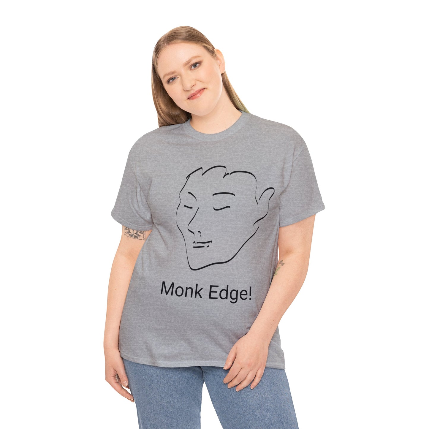 Monk Edge BeSculpt Unisex Heavy Cotton Tee