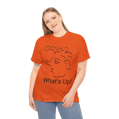 What's Up! BeSculpt Unisex Heavy Cotton Tee