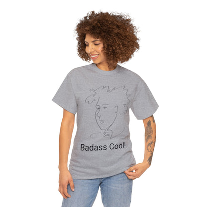 Badass Cool BeSculpt Unisex Heavy Cotton Tee