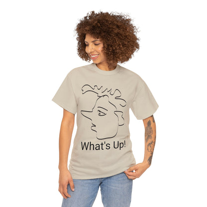 What's Up! BeSculpt Unisex Heavy Cotton Tee