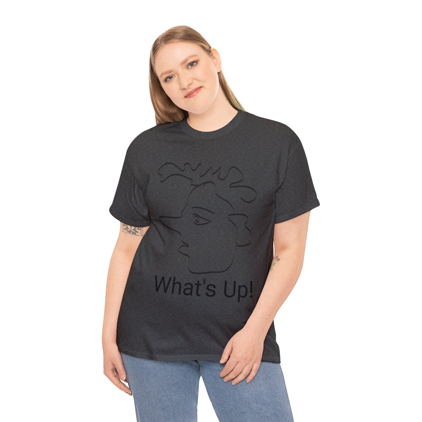 What's Up! BeSculpt Unisex Heavy Cotton Tee