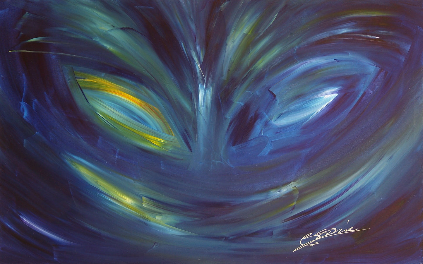 9 Lives & Smiling — Original Fine Art Painting