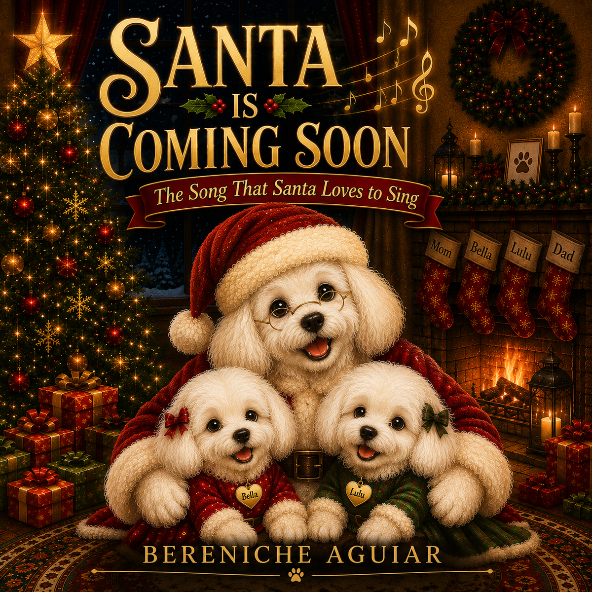 Santa Is Coming Soon — Complimentary Song with Book