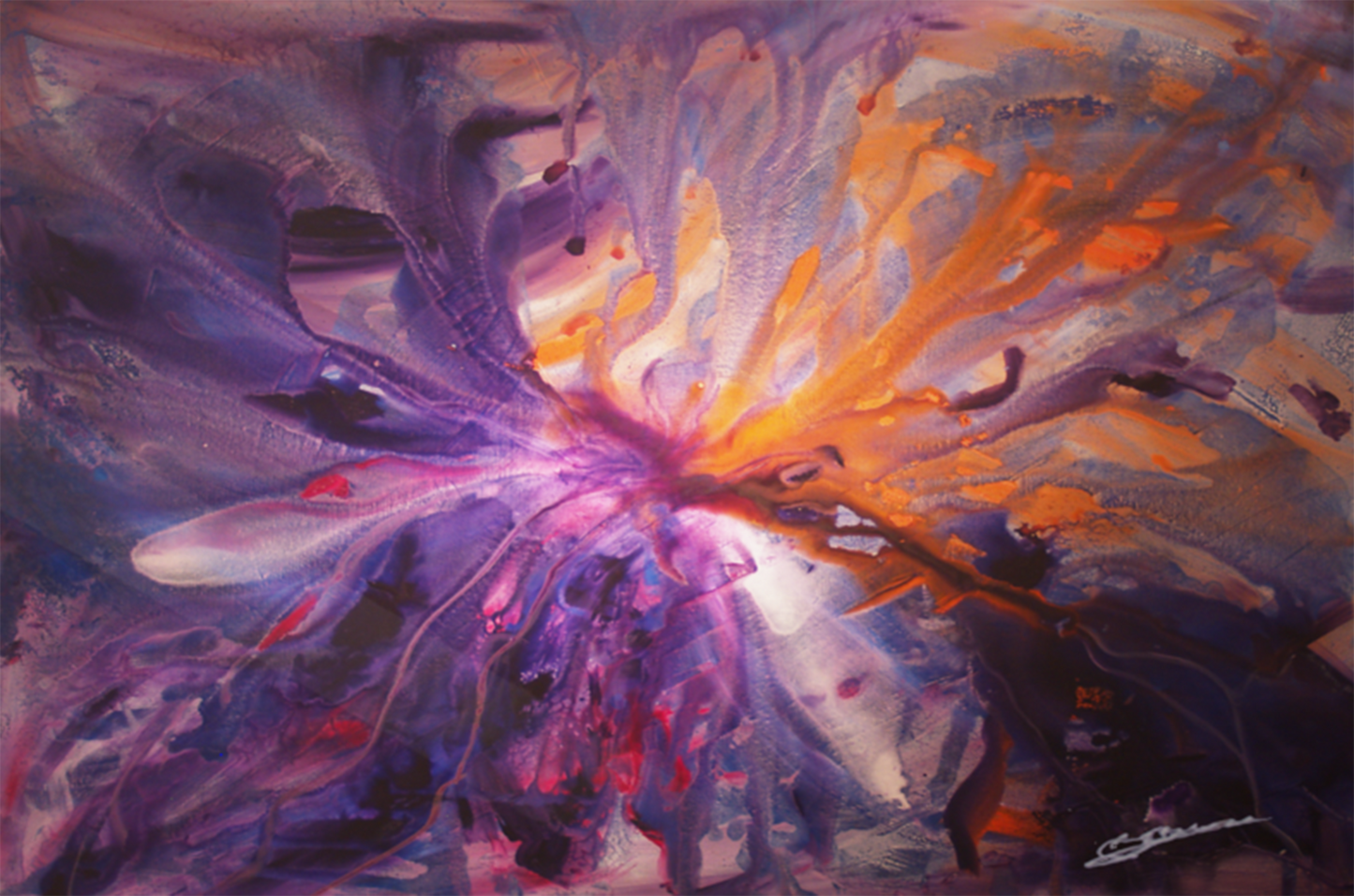 Realm of Angels BeSculpt Giclée on Metal