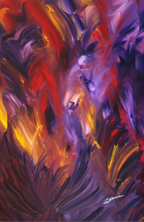 Rumbling Wilderness — Giclée on Metal