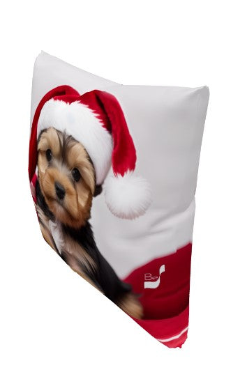 Santa's Little Helper BeSculpt Throw Pillow