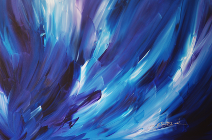 Sudden Chill BeSculpt Giclée on Metal