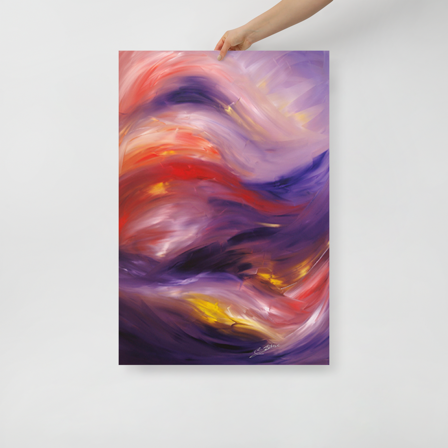 Swept Away — Fine Art Giclée Print on Paper by Bereniche Aguiar | Inner Vision Collection