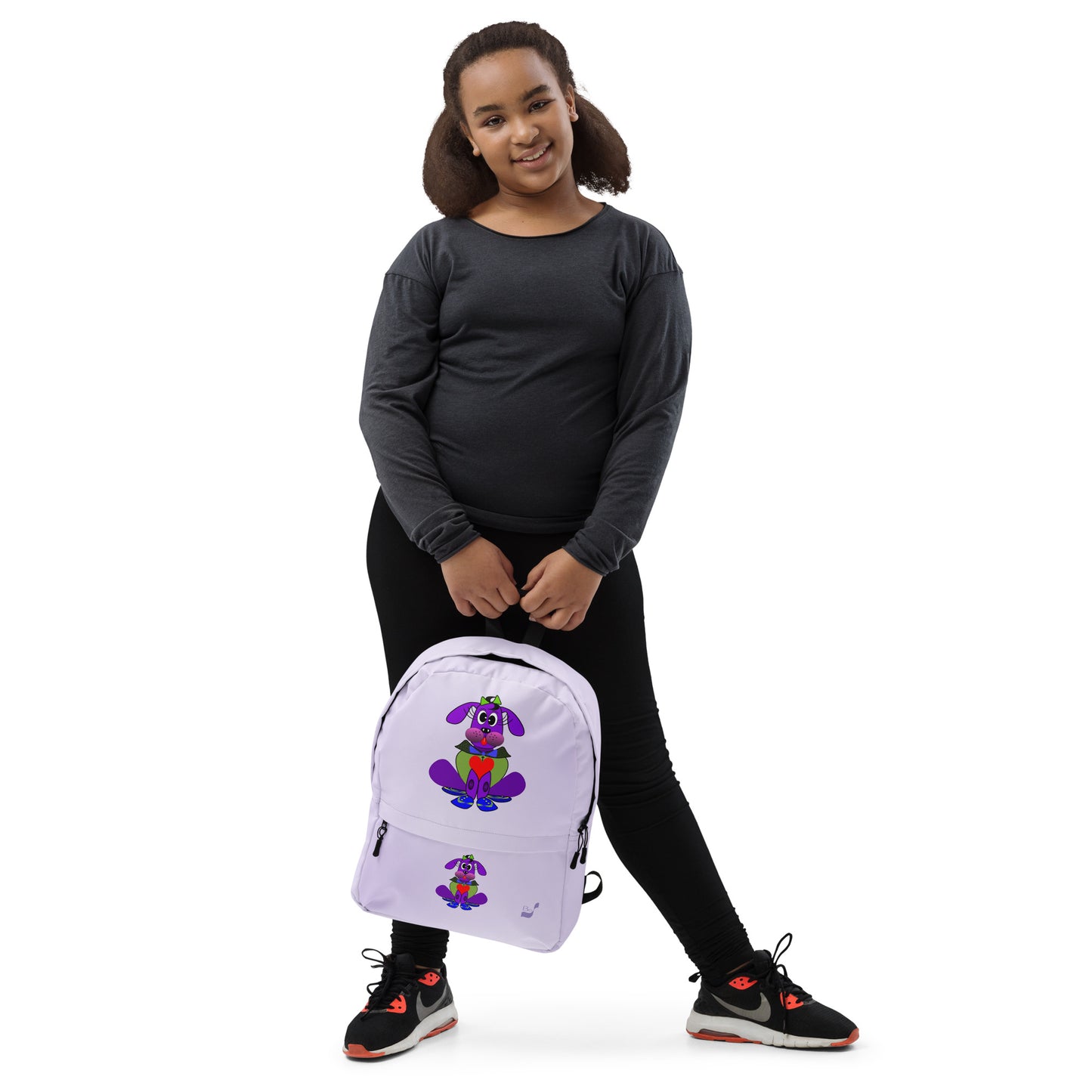 Love Pup 1 Purple BeSculpt Kids Backpack