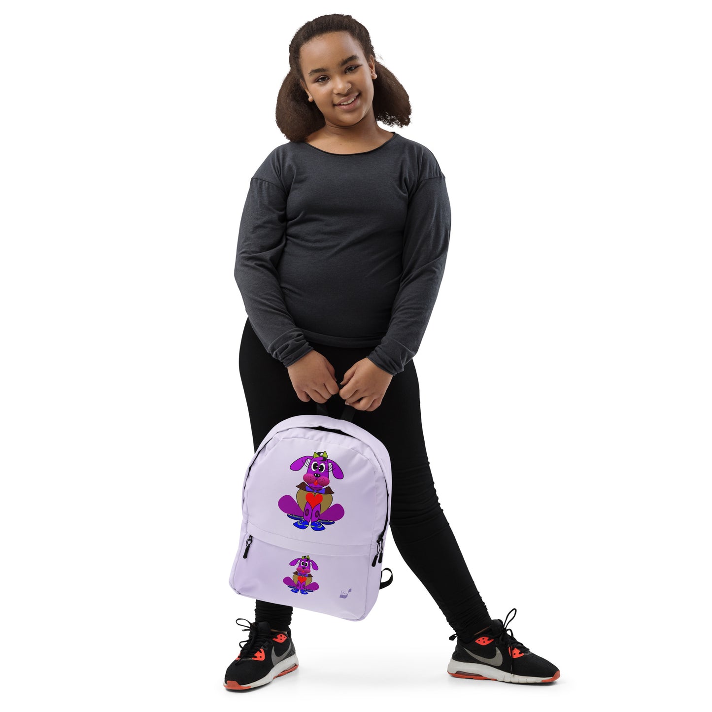 Love Pup 3 Violet BeSculpt Kids Backpack