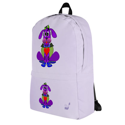 Love Pup 1 Purple BeSculpt Kids Backpack