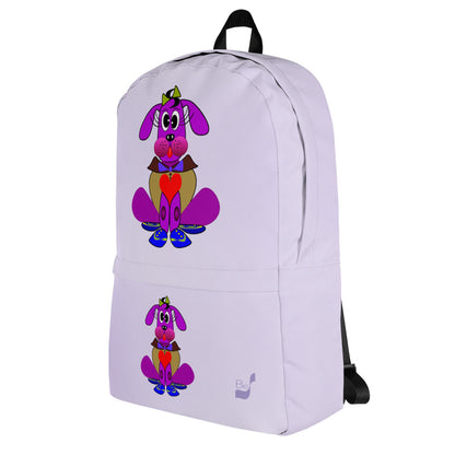 Love Pup 3 Violet BeSculpt Kids Backpack