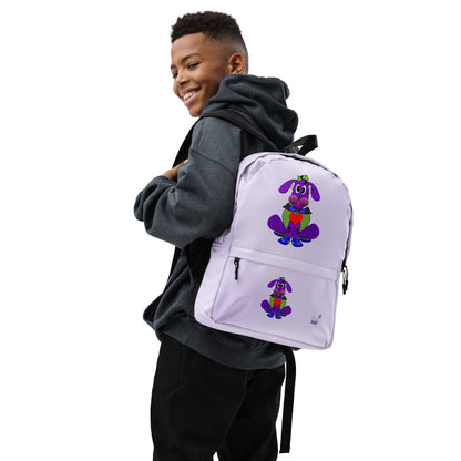 Love Pup 1 Purple BeSculpt Kids Backpack