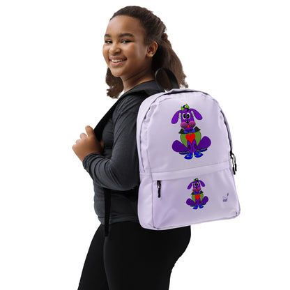 Love Pup 1 Purple BeSculpt Kids Backpack