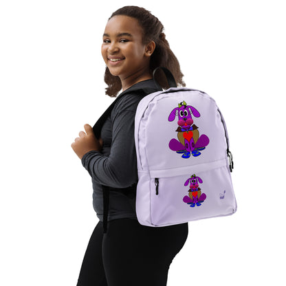 Love Pup 3 Violet BeSculpt Kids Backpack