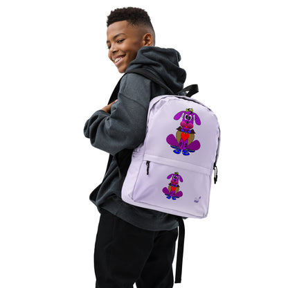 Love Pup 3 Violet BeSculpt Kids Backpack