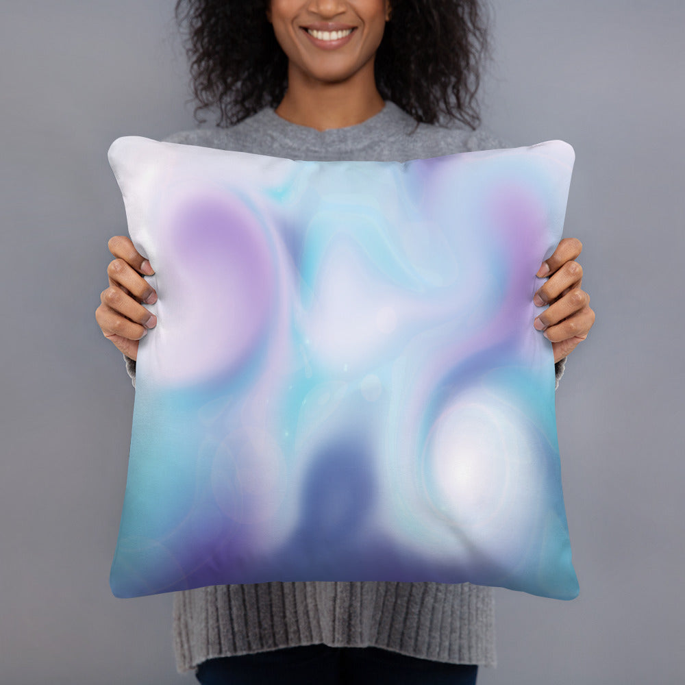 Swirling BeSculpt Throw Pillow