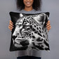 Leopard BeSculpt Throw Pillow