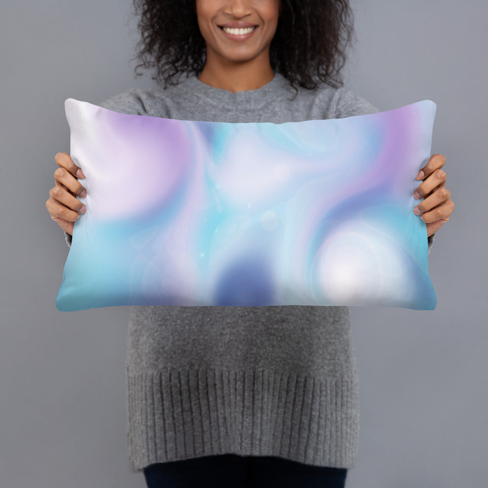 Swirling BeSculpt Throw Pillow