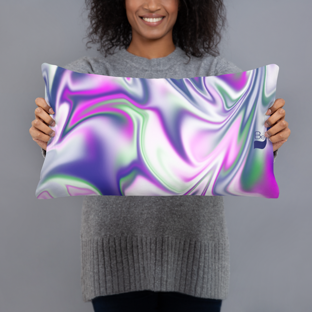 Burst BeSculpt Throw Pillow