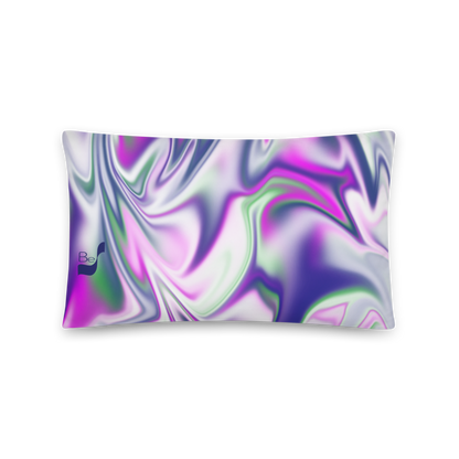 Burst BeSculpt Throw Pillow R