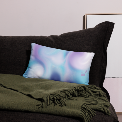 Swirling BeSculpt Throw Pillow