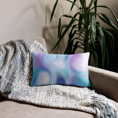 Swirling BeSculpt Throw Pillow