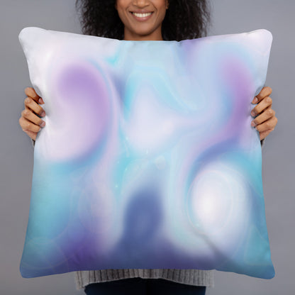 Swirling BeSculpt Throw Pillow