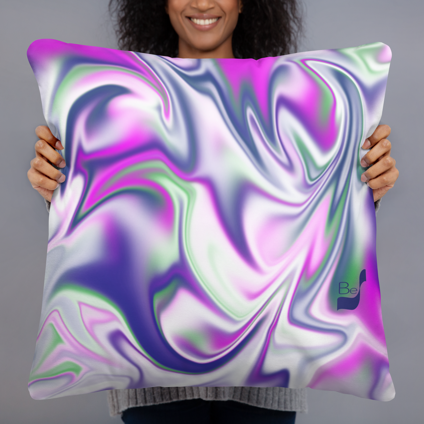 Burst BeSculpt Throw Pillow