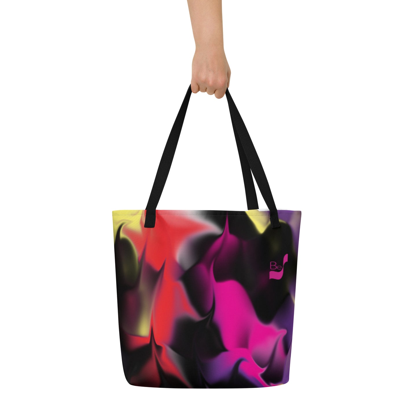 Sway BeSculpt Beach Tote/Bag Reflected Pattern