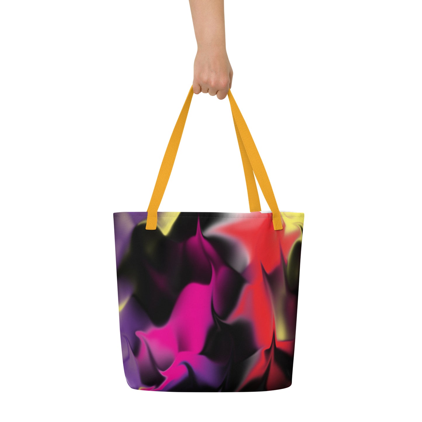 Sway BeSculpt Beach Tote/Bag Reflected Pattern