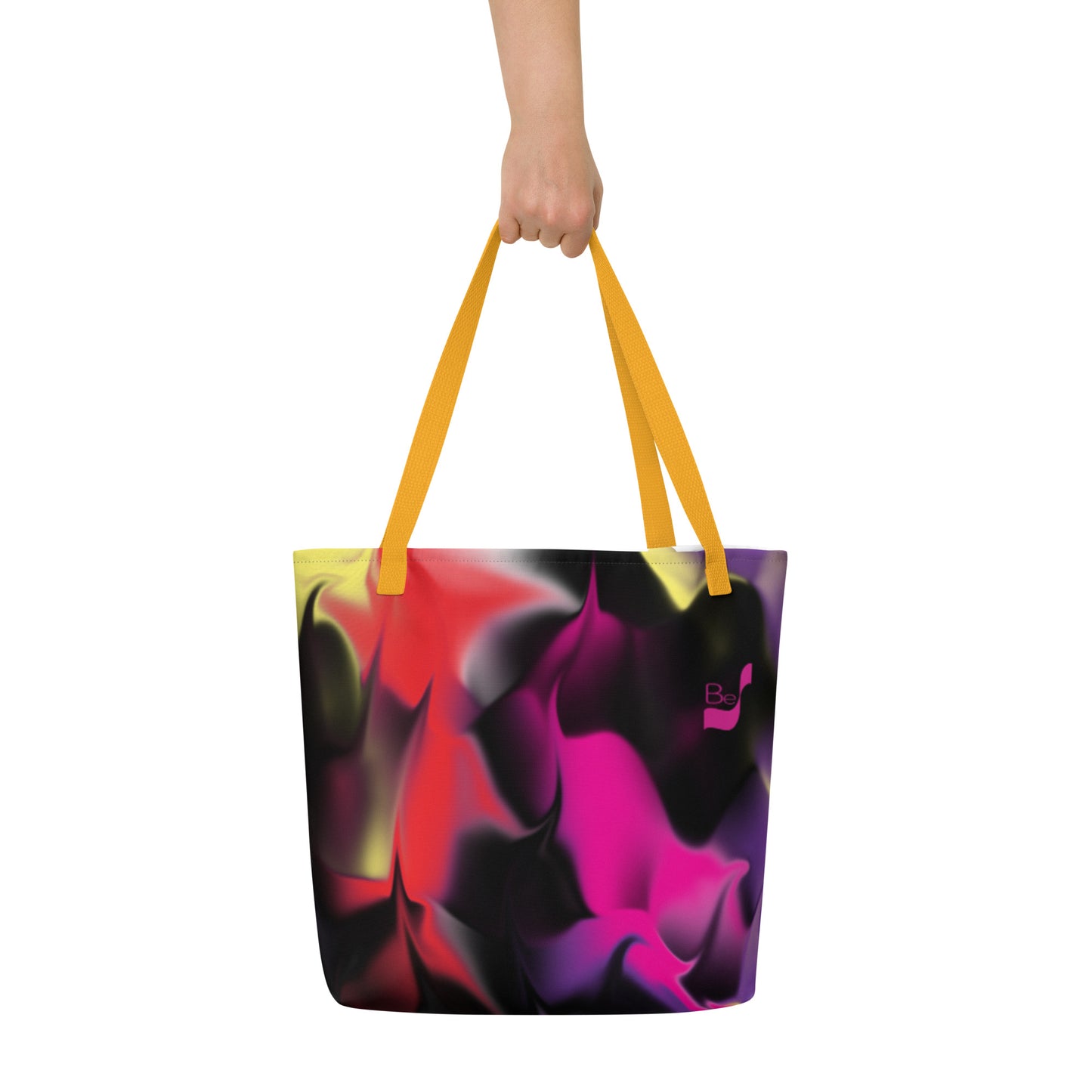 Sway BeSculpt Beach Tote/Bag Reflected Pattern