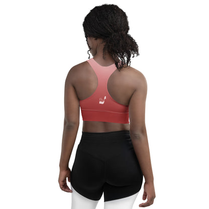 Cherri Gradient BeSculpt Women Longline Sports Bra