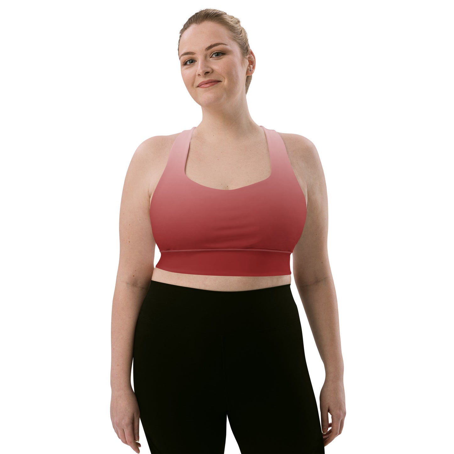 Cherri Gradient BeSculpt Women Longline Sports Bra