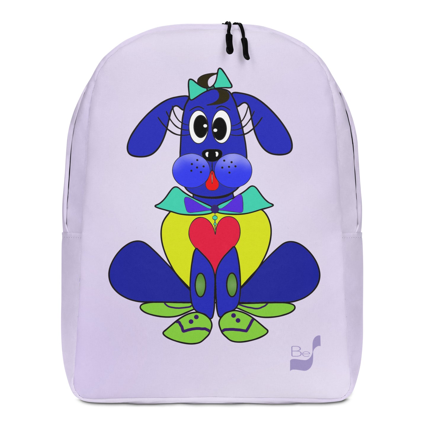 Love Pup 2 Blue BeSculpt Kids Backpack Basic