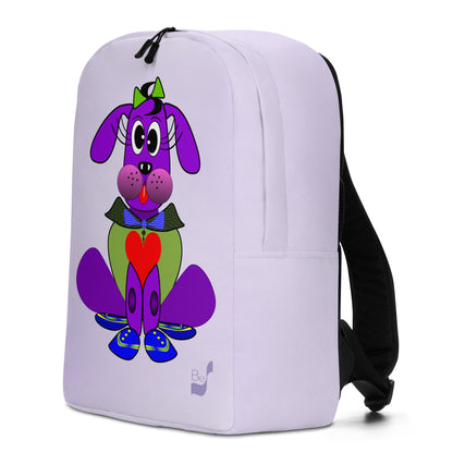 Love Pup 1 Purple BeSculpt Kids Backpack Basic