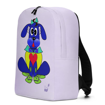 Love Pup 2 Blue BeSculpt Kids Backpack Basic