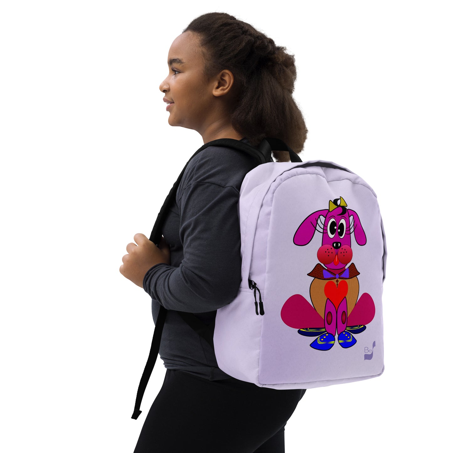 Love Pup 4 Hot Pink BeSculpt Kids Backpack Basic
