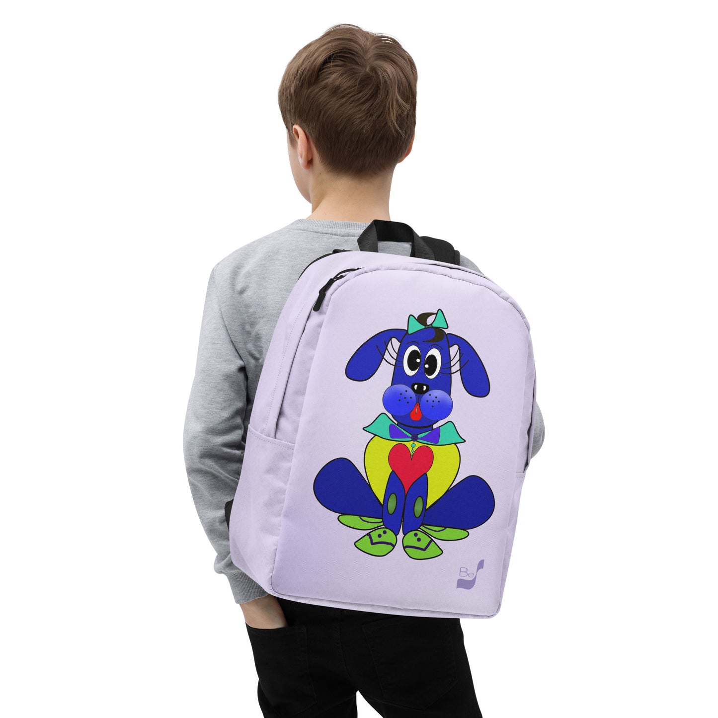 Love Pup 2 Blue BeSculpt Kids Backpack Basic