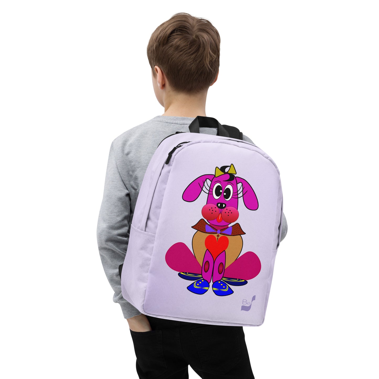 Love Pup 4 Hot Pink BeSculpt Kids Backpack Basic