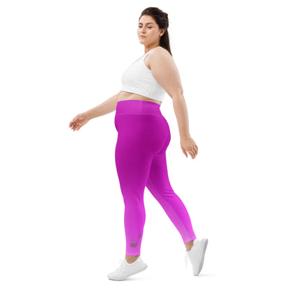 Violet Gradient BeSculpt Women Plus Size  Yoga Leggings