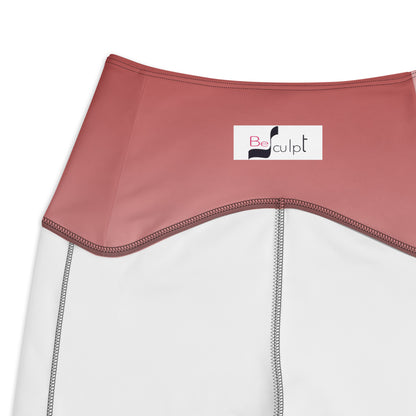 Cherrie Gradient BeSculpt Crossover Leggings w/Pockets