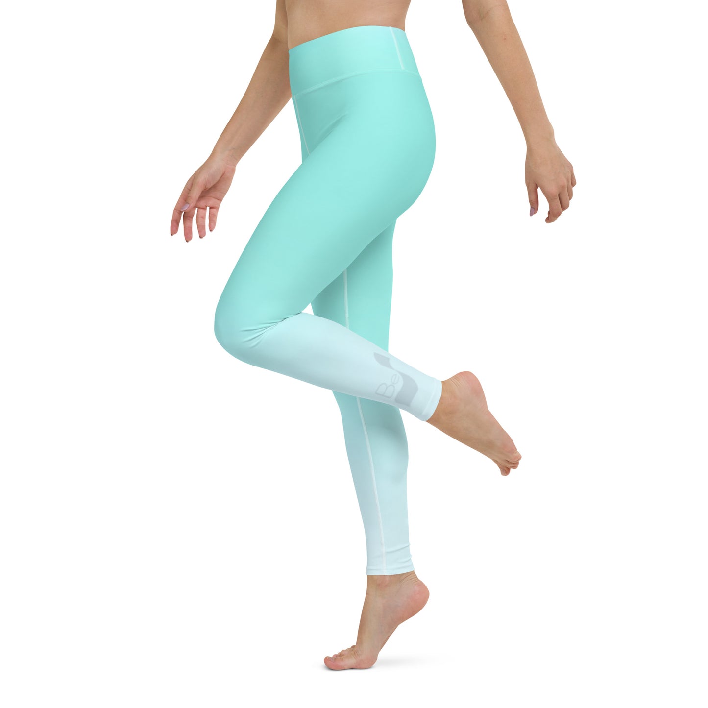 Aqua Gradient BeSculpt Women Yoga Leggings