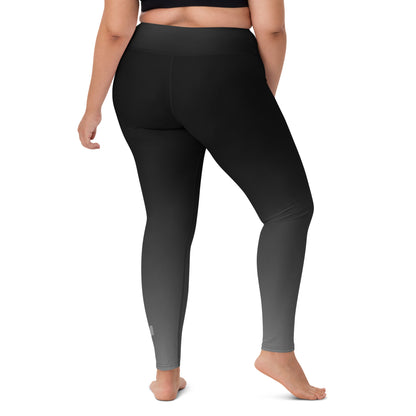 Black Gradient BeSculpt Women Yoga Leggings