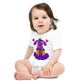 Love Pup 1 Purple BeSculpt Kids/Baby Short Sleeve One Piece